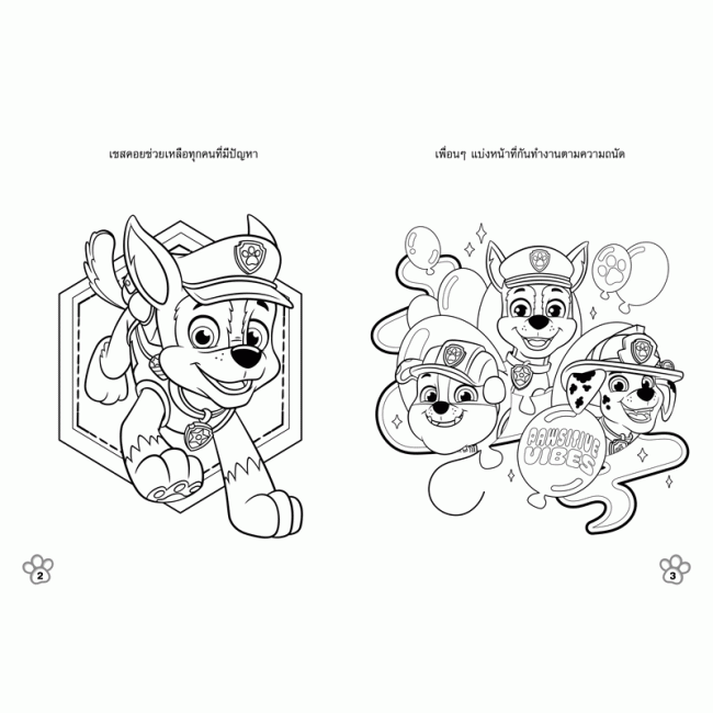 PAW PATROL เกมและระบายสี DREAM IT + ชุดคุณหมอ